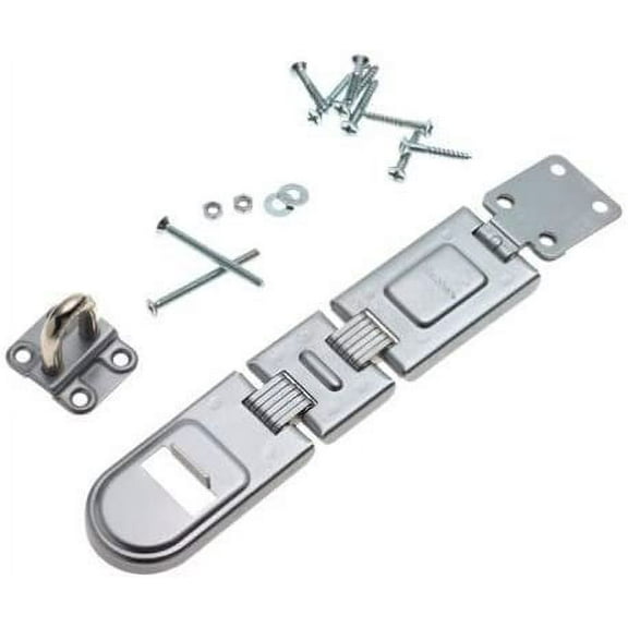 Master Lock 722DPF 7-3/4" Double Hinge Security Hasp