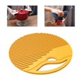 thumbnail image 1 of Napperon en Silicone Résistant à la Chaleur Antidérapant Jaune, 1 of 8