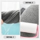 thumbnail image 2 of Funda para asiento de inodoro de baño, funda suave para cojín de asiento de inodoro, funda lavable elástica, 2 of 4