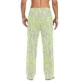 thumbnail image 4 of Cute pastel icon pattern Men's Breathable Pajama Pant (Same gender design), 4 of 5