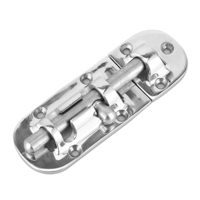 Cerradura de perno deslizante pestillo de puerta de hardware marino Cerradura deslizante para dormitorio de cobertizo muebles para inodoro de baño de barco ANGGREK Otros