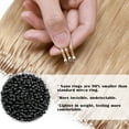 thumbnail image 4 of SEGO 100% Remy Human Hair Extensions Micro Loop Hair Extension Nano Micro Bead Ring Thick Hair Piece Clearance, 4 of 8