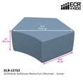 thumbnail image 2 of SoftZone® Penta-Fun Ottoman Junior - Powder Blue, 2 of 2