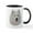 White/Black Inside, variant on CafePress - Samoyed Face - 11 oz Ceramic Mug - Novelty Coffee Tea Cup