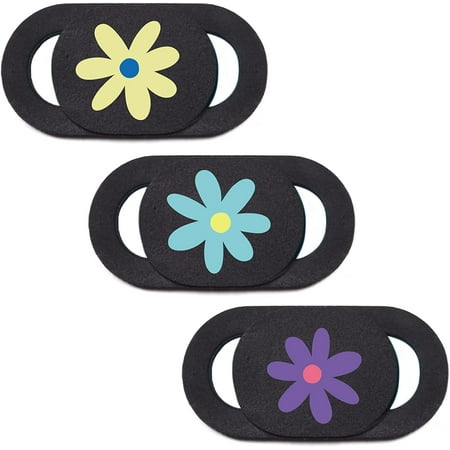 Webcam Cover Camera Cover Slide for Laptop Privacy Cute Flowers