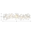 thumbnail image 5 of Crystorama Marselle 5 Light Matte White Sconce - 42"W x 8.5"H x 6.5"D, 5 of 9