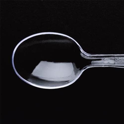 Heavy Duty Clear Plastic Soup Spoons 48 Ct.