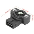 thumbnail image 2 of Throttle Position Sensor 13631721456 Black for BMW 3 5 7 8 Series E36 E39 E38 Z3, 2 of 6