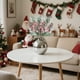 thumbnail image 5 of Esquejes de agujas blancas navideñas | Ramas de plástico esmerilado de 25 cm para decoración navideña | Tallos flexibles para árboles de Navidad, coronas y centros de mesa DIY, 5 of 5