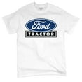 thumbnail image 5 of Ford Tractor Logo Blue T-shirt Vintage Farm Rustic Classic Brand Heritage Retro Life Agricultural Field Men's Tee, 5 of 7