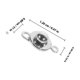 thumbnail image 2 of WRITWAA 5Ud De Acero Inoxidable Para Joyería Uso DIY Práctico Y Resistente Color Plata, 2 of 8