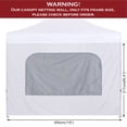 thumbnail image 4 of Sunwall COOSHADE Instantáneo para Toldo 10x10 para Carpa Plegable, 4 of 6