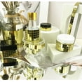 thumbnail image 2 of 7200Pcs Mirrors Mosaic Tiles Disco Ball Mirror Tiles Self-Adhesive Real Square Glass Mirror Tiles for Craft DIY,15 Sheets (Gold), 2 of 4