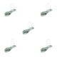 thumbnail image 3 of Toystoory Fish Scaler Fishbone Scale Scraper with Grocery Food Tool Kitchenware Scraping Chef Kitchen Reusable Box Cooking Descaler Verde 5piezas Toystoory CBP225656, 3 of 5