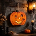 thumbnail image 6 of Halloween Decoration for Home Indoor Outdoor Clearance Under $5.00!Wooden Hanging Ornament Halloween Decorations With LED Lights For Indoor Outdoor Party Home Garden Table Mantel Scary House Decor, 6 of 6