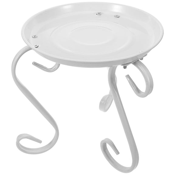 unbranded Pots Planter Stand Mini Flower Pot Stand 23.00X21.00X21.00CM White