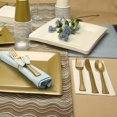 thumbnail image 3 of STARLIGHT- Gold Heavy Weight Plastic Spoons 48 Pieces Tableware Decorations For Parties, 3 of 4