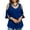 bleu, variante sur Hauts à Épaules Dénudées pour Femmes Manches Évasées Gothiques Tunique Col en V Grande Taille Chemises de Fête