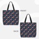 thumbnail image 2 of Easygdp Cartoon Fox Bolsa Tote para Mujer, Bolso de Hombro para Trabajo, Playa, Viajes, Compras y Supermercado, 2 of 7