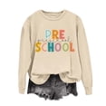thumbnail image 2 of Women's Teacher Graphic Sweatshirt | First Day of School Crewneck | Funny Back To School Pullover | Teacher Appreciation Gift, 2 of 4