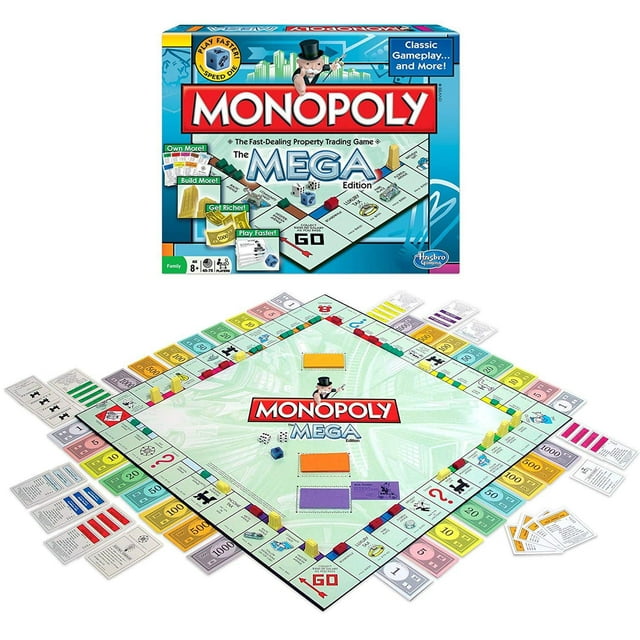 Winning Moves Games Monopoly Game The Mega Edition (english Only)