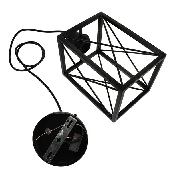 Lámpara colgante moderna para cocina, lámpara de techo vintage, lámpara colgante rústica de estilo rústico, lámpara colgante de techo para comedor (enchufe estadounidense)