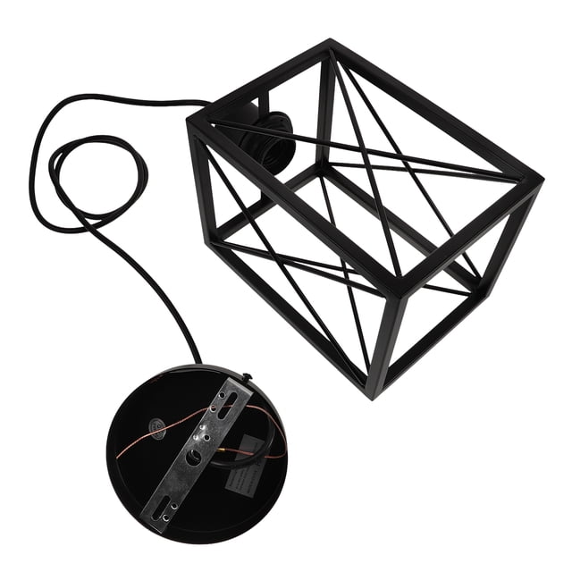 Lámpara colgante moderna para cocina, lámpara de techo vintage, lámpara colgante rústica de estilo rústico, lámpara colgante de techo para comedor (enchufe estadounidense)