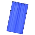 thumbnail image 1 of Cortina de privacidad para bolso de baile Cortina de vestidor compacta y fácil de instalar para azul, 1 of 9