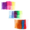 thumbnail image 1 of 12 Pcs Écharpes de Danse Multicolores Carrées pour Enfants, 1 of 7