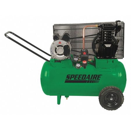 Speedaire 1NNF7 Portable Electric Barrel Air Compressor 135 psi