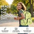 thumbnail image 4 of Yuyamidu Cute Frog 4Pcs Kids Backpack Set for Boys Girls Ages 5-12 Elementary Primary School Rucksack with Lunch Bag Pencil Case Water Bottle Bag Travel Daypack, 4 of 7