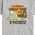 thumbnail image 3 of Peanuts - Smores Snoopy Woodstock - Toddler & Youth Short Sleeve Graphic T-Shirt, 3 of 6