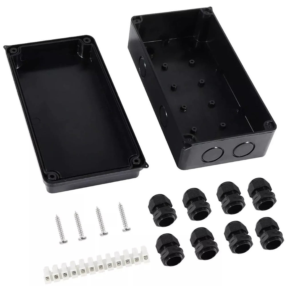 150X110X70Mm Ip65 Junction Box Safety Electrical Junction Box Cable Connector Multiple Cable Gland Entry Points