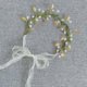 thumbnail image 4 of Model Show Headband with Pearl/ Leaf Decors Ethnic Style Headband for Kids Traveling Spring Headband for Wedding Party, 4 of 4