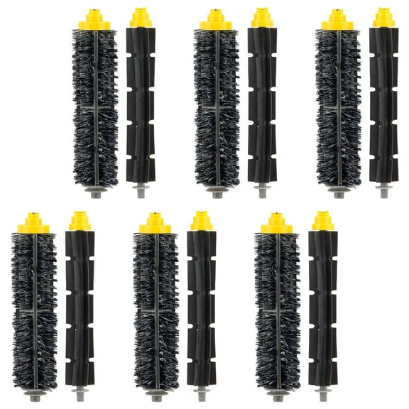6 Pack Bristle Brush and Beater Brush Replacement Kit for iRobot Roomba 700 Series