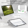 thumbnail image 5 of KOMI Nouvel Étui iPad Pro 13 Pouces M4 (Modèle 2024, 7e Génération) avec Porte-Crayon, Étui Intelligent pour iPad [Compatible avec Pencil Pro et Pencil (USB-C)], Prend en Charge Touch ID et l'Activation/désactivation Automatique, 5 of 5