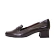 thumbnail image 3 of PEERAGE Ida Women Extra Wide Width Penny Loafers BROWN 7.5, 3 of 6