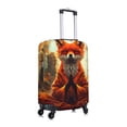thumbnail image 3 of Picia Maple Leaf Meditating Fox Luggage Protector Cover Thicken Suitcase Protector Cover Fit 18-32 Inch Luggage-Large, 3 of 9