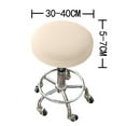 thumbnail image 6 of Round Bar Stool Cover Stretch Removable Elastic Chair Pad Protector for Home Office, 6 of 8