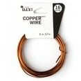 Cousin DIY 16 Gauge Copper Beading and Jewelry Wire, 9 ft., Copper