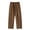 Brown, variant on Diufon Wide Leg Cargo Pants for Men Drawstring Waist Outdoor Hiking Pant Trendy Solid Color Trousers with Pockets