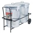 thumbnail image 2 of Behrens  250 lb. Rubber  Trash Can Cart, 2 of 6