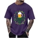 thumbnail image 1 of Tops para hombre, blusas y camisas de manga corta con cuello redondo para hombre, camisetas casuales con estampado de moda para hombre, blusa de manga corta, blusa de poliéster para hombre., 1 of 4