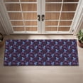 thumbnail image 2 of Dark Purple Cartoon Unicorn Pattern Door Rugs,Washable Non Slip Door Mats Indoor,Decorative Door Mats,Entry Mat Indoor for Entrance,Bedroom,Kitchen,Bathroom,16"x47", 2 of 6