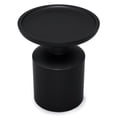 thumbnail image 3 of Simpli Home Haynes 16 inch Wide Solid Mango Boho Accent Table in Black, Assembled, 3 of 5