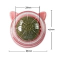 thumbnail image 4 of Giratoria Hierba Gatera para Gatos Naturales Bolas Lamer Aperitivos Molares () Rosa, 4 of 8