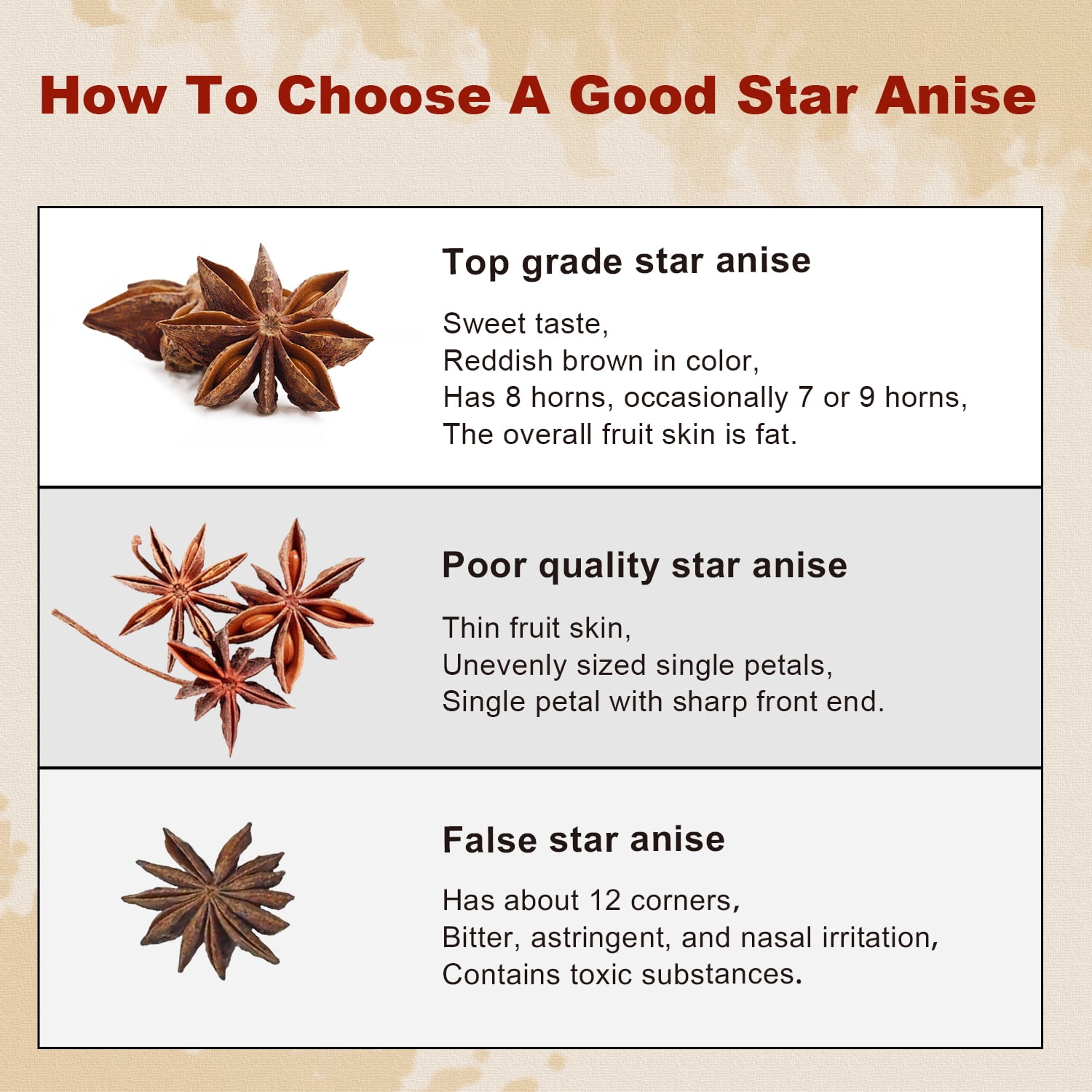 52USA Star Anise Seeds (Anis Estrella) 16OZ, Whole Chinese Star Anise Pods, Dried Anise Star Spice, Star Anise Seed Pods Whole Bulk