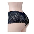 thumbnail image 3 of Bóxer Secret Treasures para Mujer, Encaje Negro Talla CH, 3 of 3