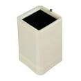 thumbnail image 4 of Papelera decorativa para el hogar con ruedas universales de 360 degree, elegante y sin tapa. Rectangular, 4 of 9