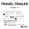 thumbnail image 4 of Classic Accessories Rv Permapro 5th Wheel Cover, Fits 20' - 23'L 122" MAX H, 4 of 7